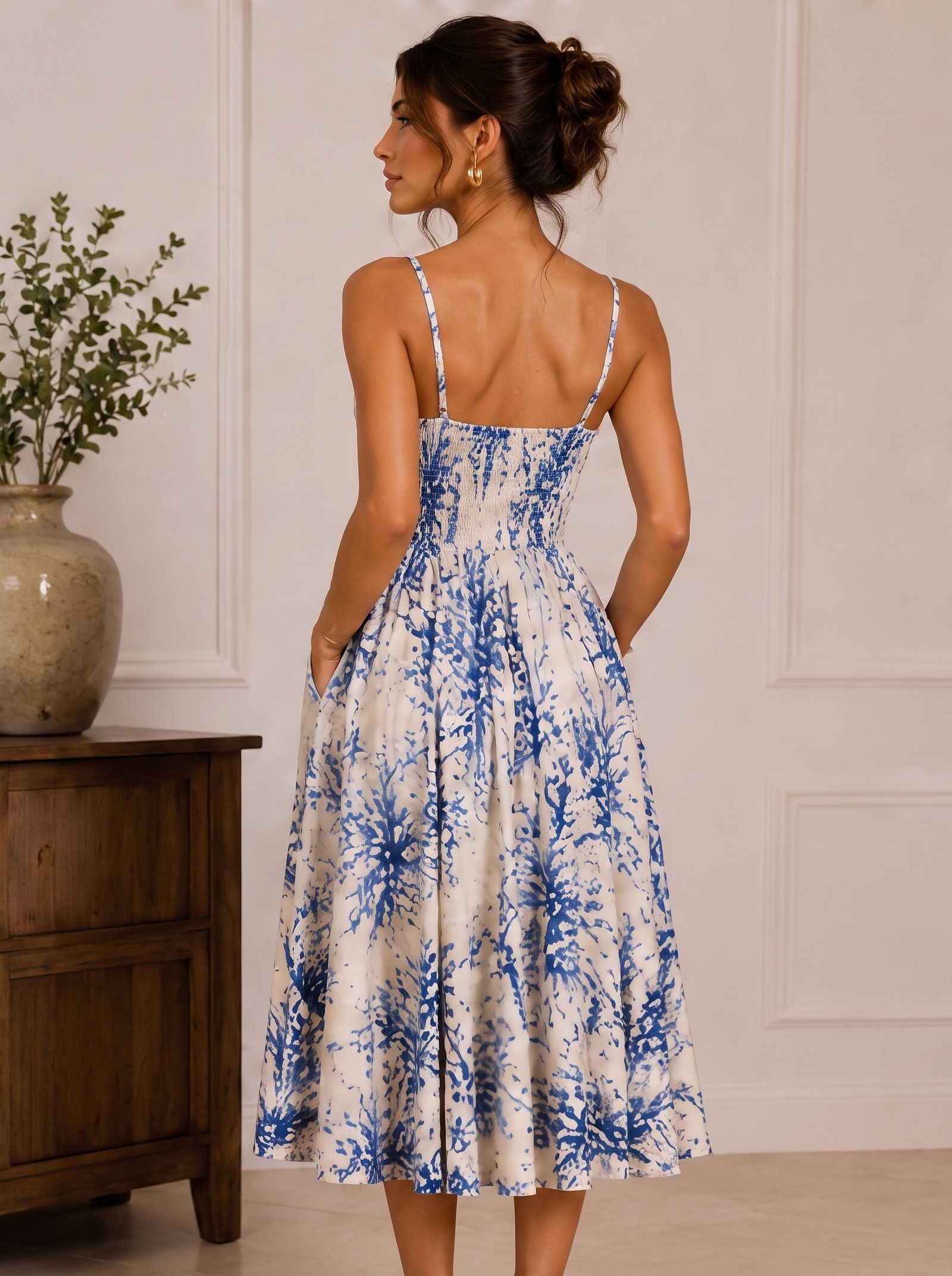 The Bleu Fleur Dress