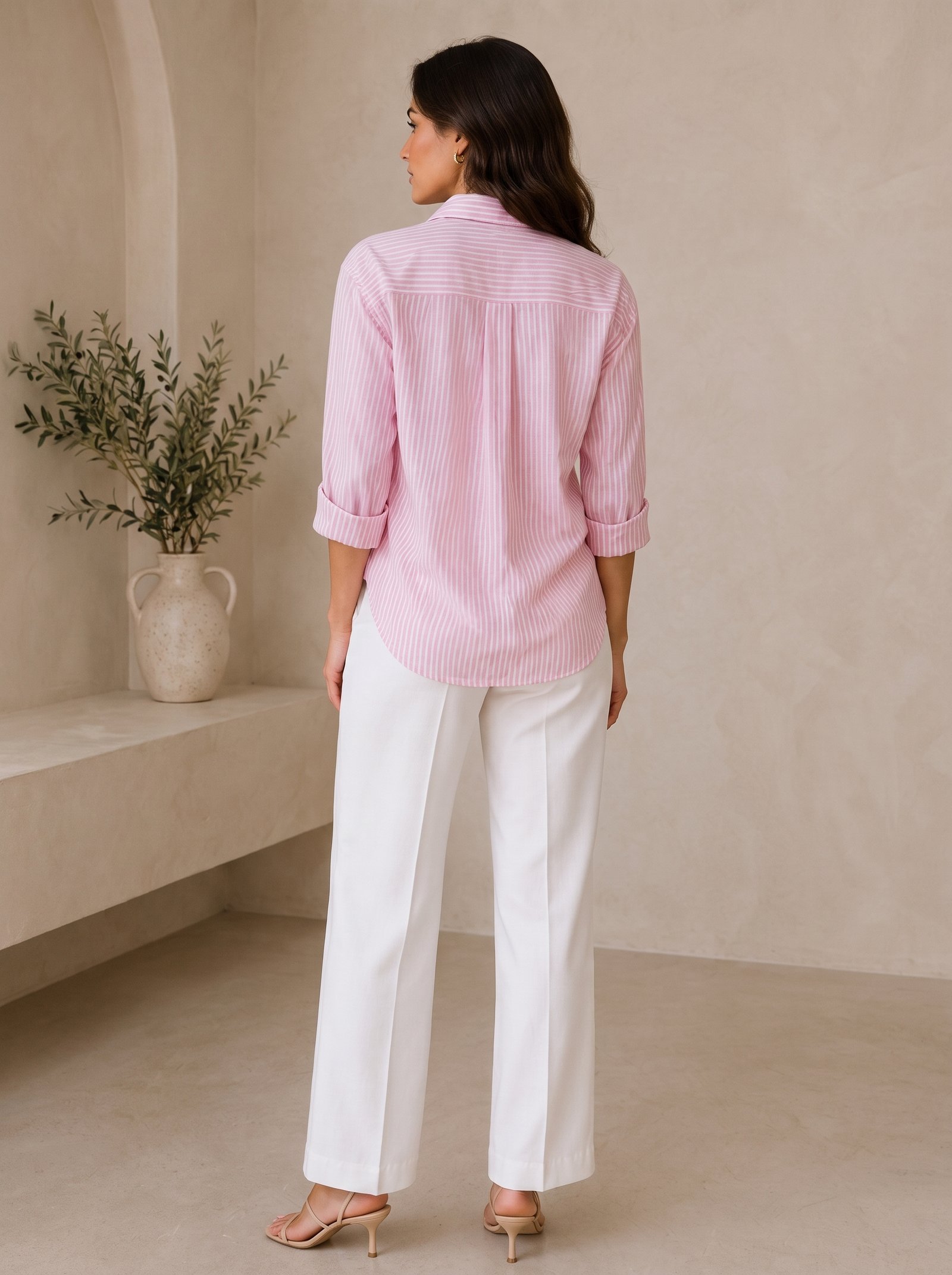The Blush Stripe Shirt