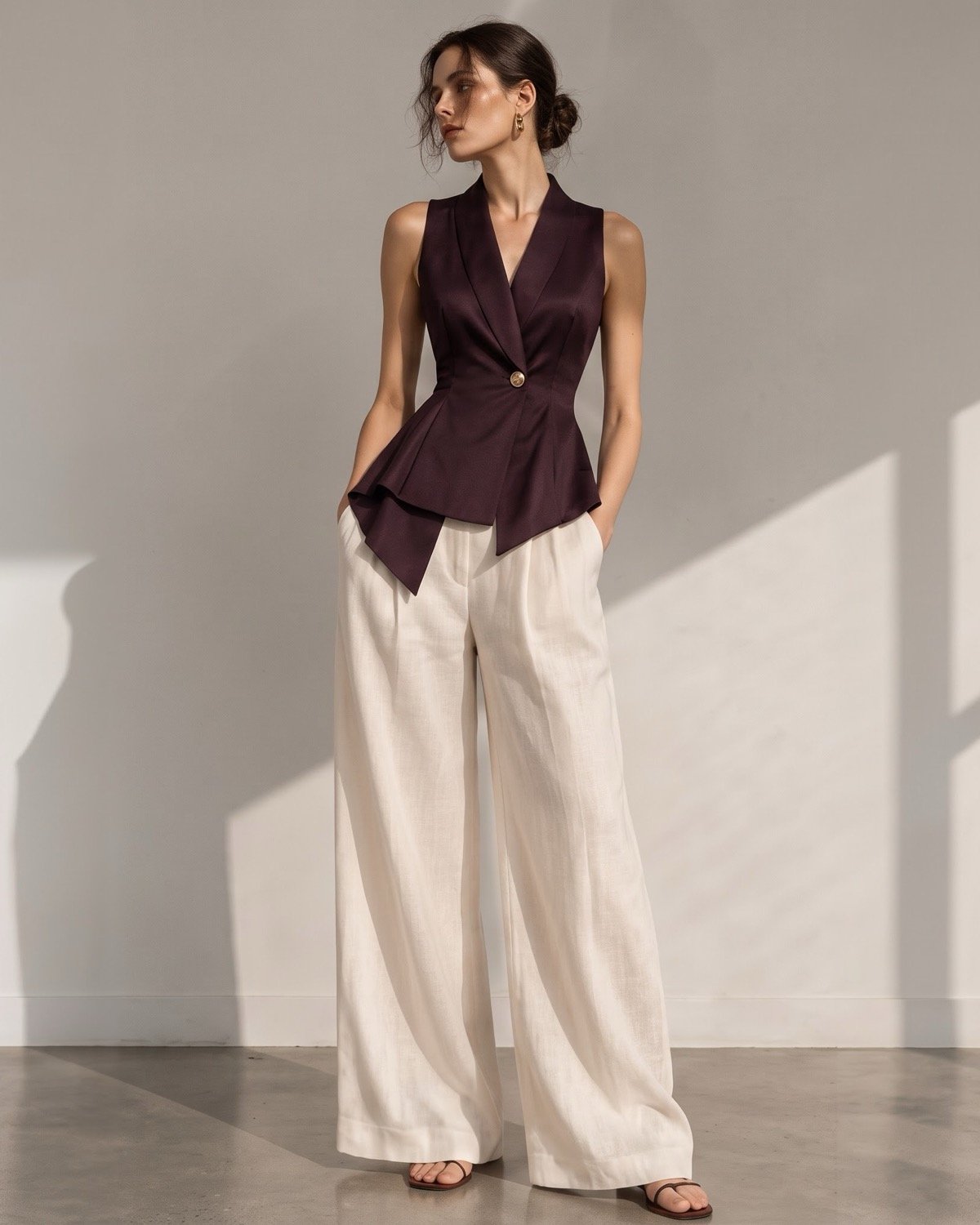 Plum Vest