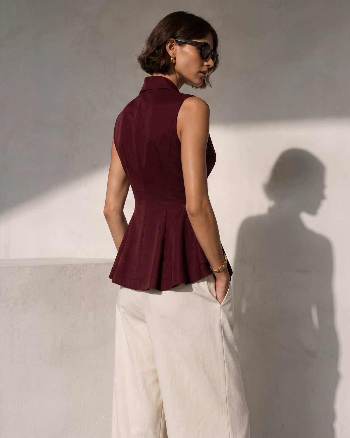 Ruby Vest - alternate view